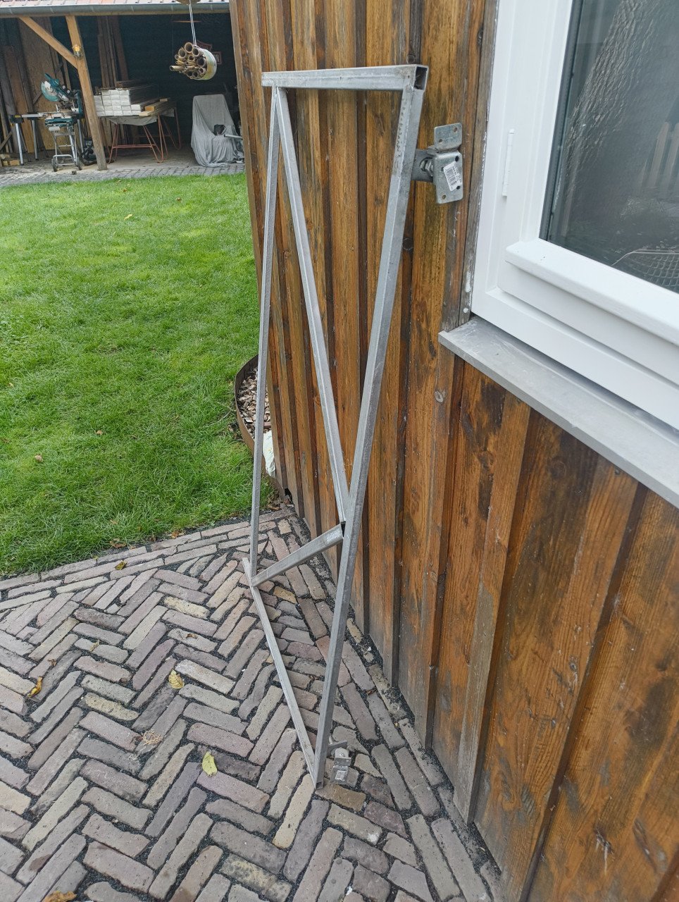 Verstelbaar poortframe 90x155