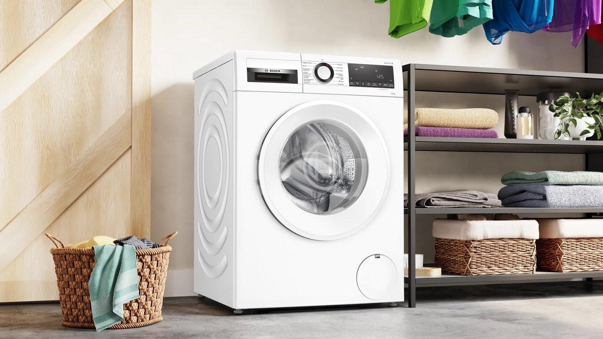 Bosch Wasmachine 9 kg. 1400 toren nauwelijks gebruikt