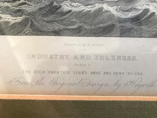 Schilderij Original Stahlstich