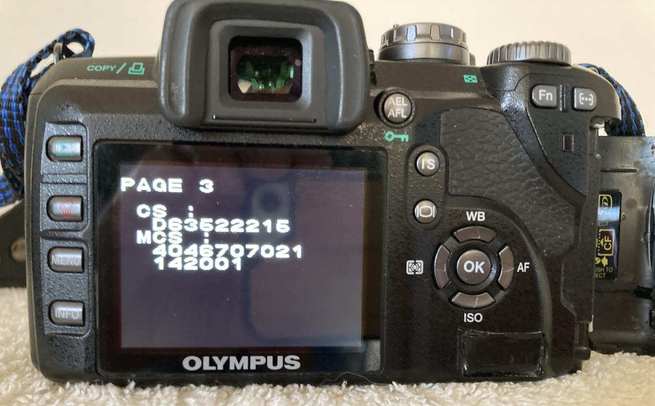 Olympus E-510 met toebehoren