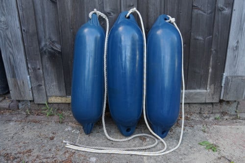 Stootwillen blauw 58x15cm