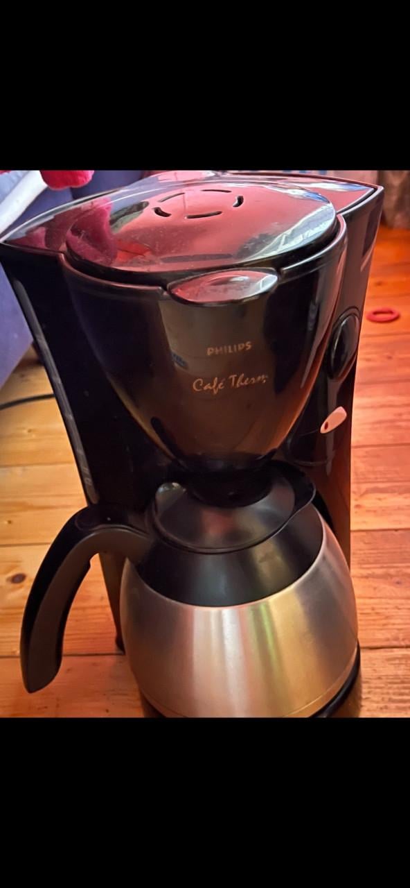 Koffiezetapparaat met rvs koffie pot