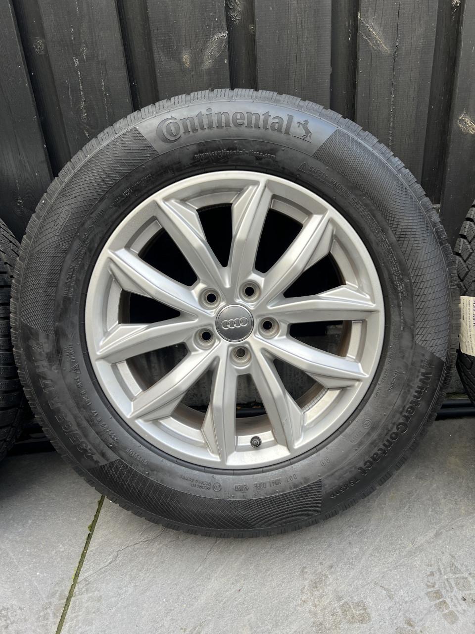 Audi Q5 velgenset zonder schade op nieuwe winterband