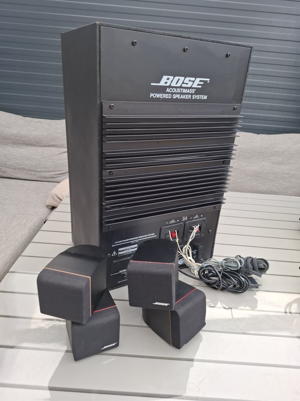 Bose Acoustimass power system set van 3