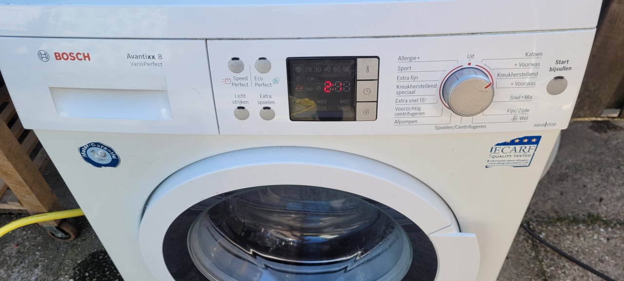 Bosch wasmachine 7kg 1400 toeren