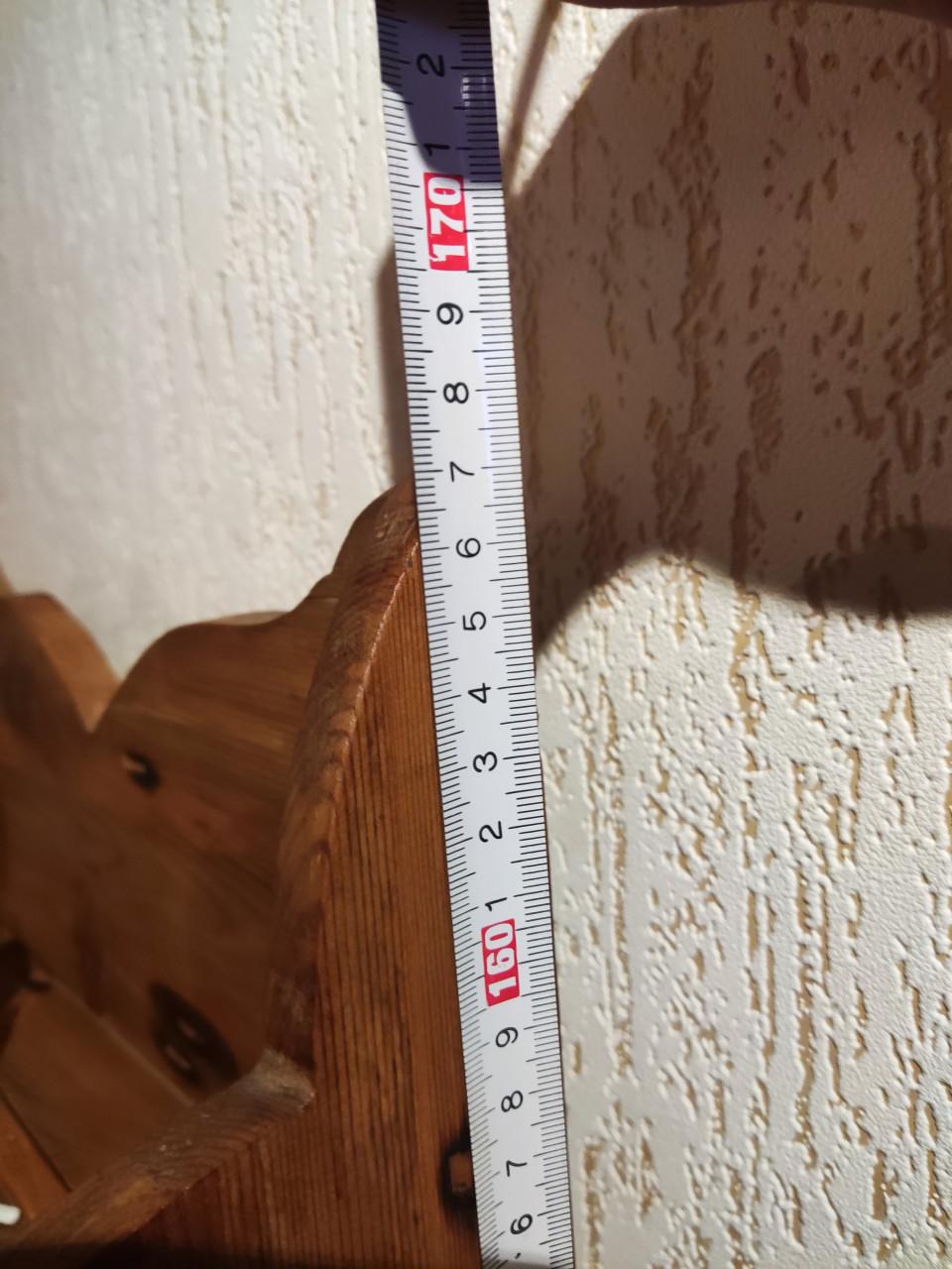 Grenen borden kast / vitrine kast / keukenkast