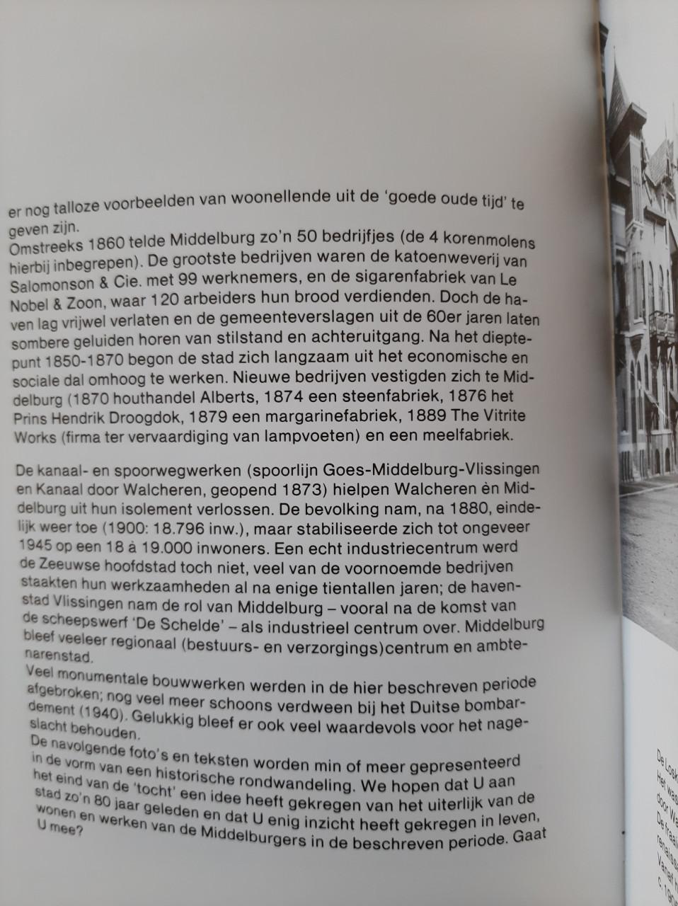 Middelburg verleden tijd, door P.W. Sijnke