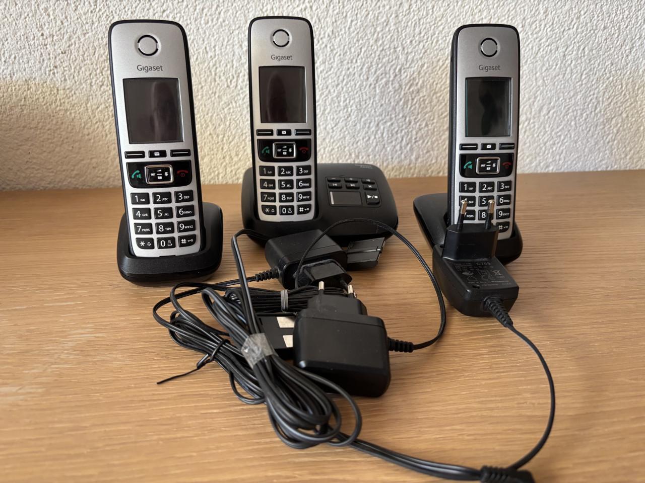 Trio telefoonset Gigaset A670a