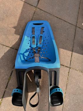 Te koop Yepp fietsstoeltje voor achterop de fiets in de kleur blauw
