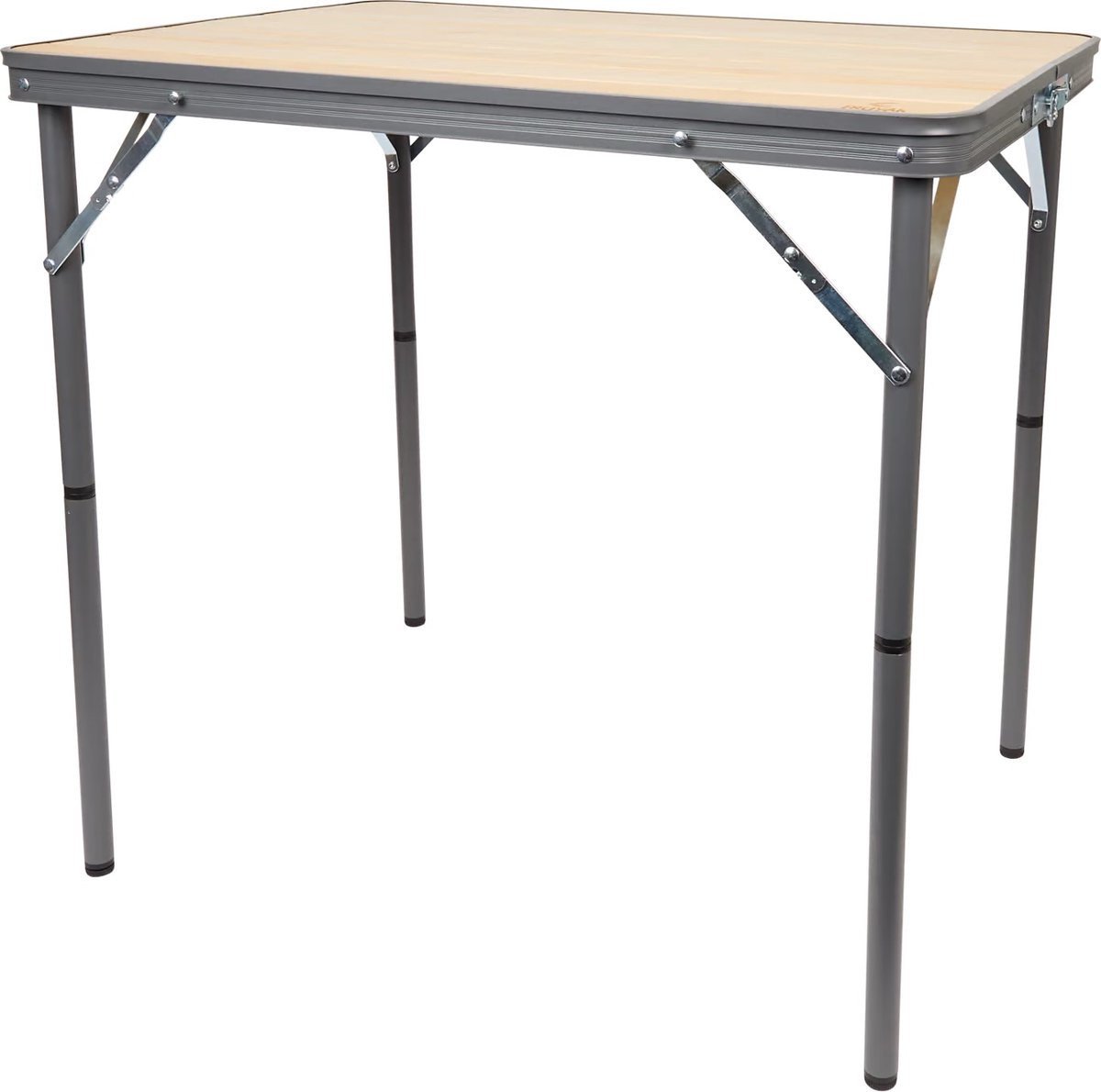 Froyak campingtafel 75 x 55 x 70 cm. Aluminium, Bamboe