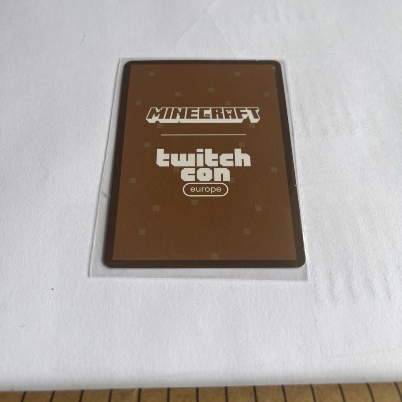 Minecarft exclusive twitchcon rotterdam cal