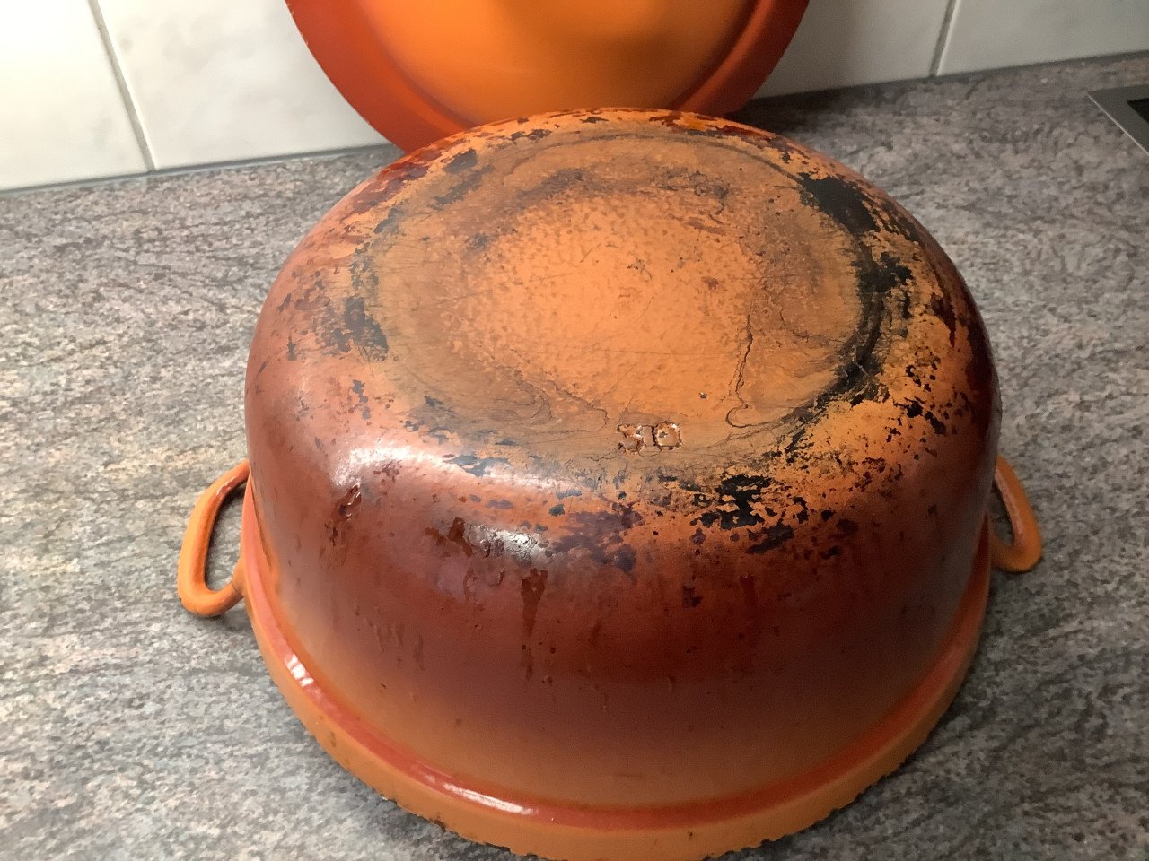 Emaille pan