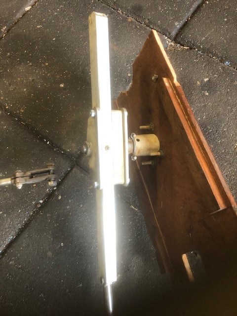Tekoop Complete mechanische stuur inrichting voor boot