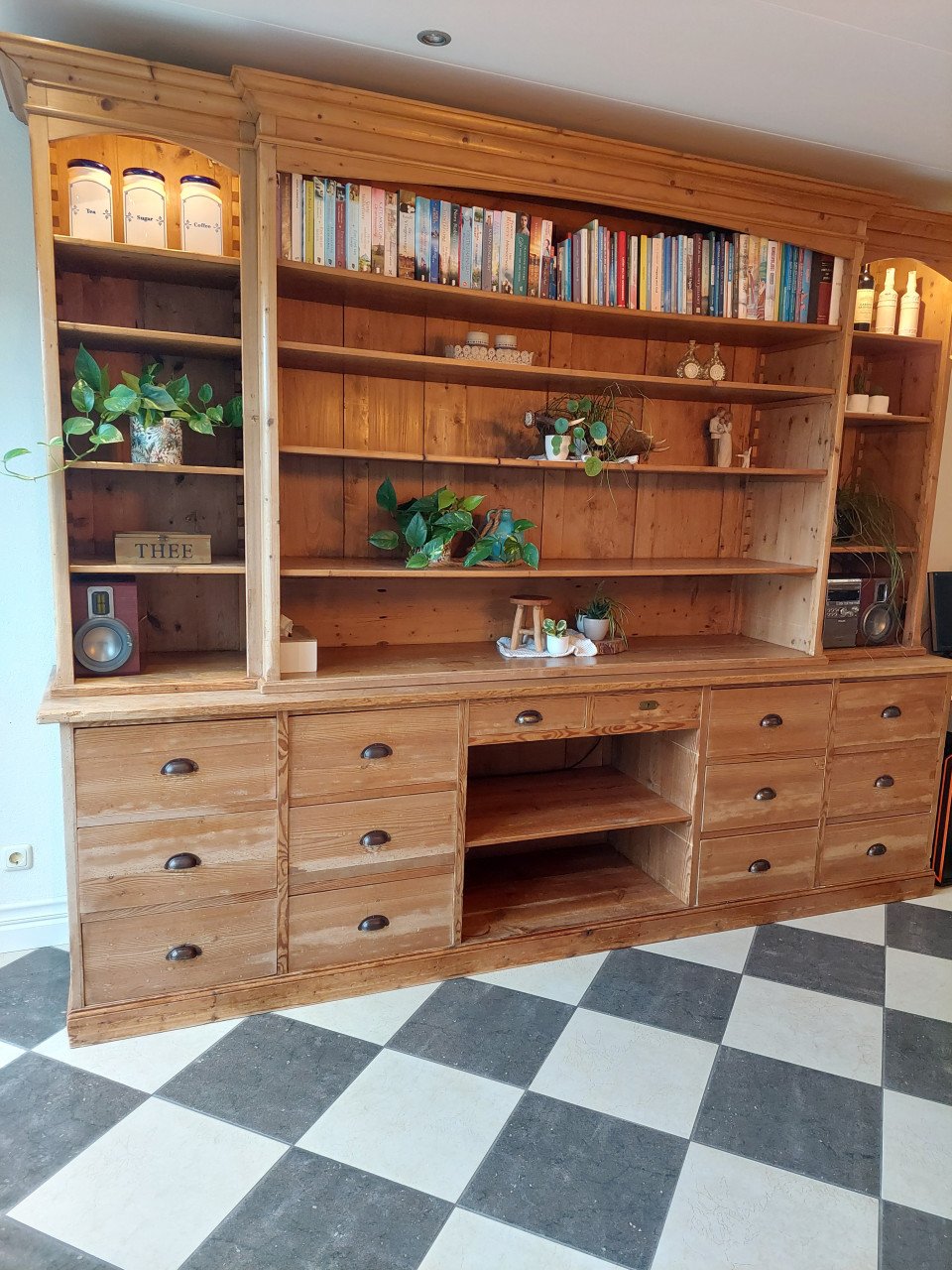 Antieke apothekerskast
