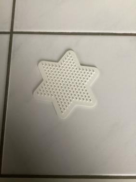 Hama Strijkkralen onderplaatje ⭐️