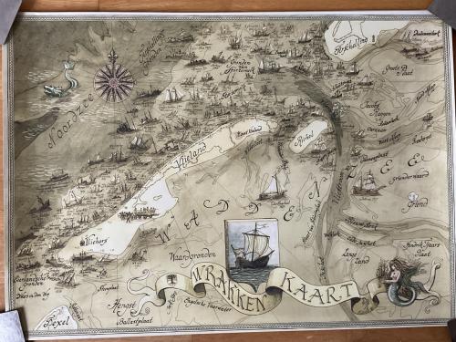 Wadden Wrakken kaarten