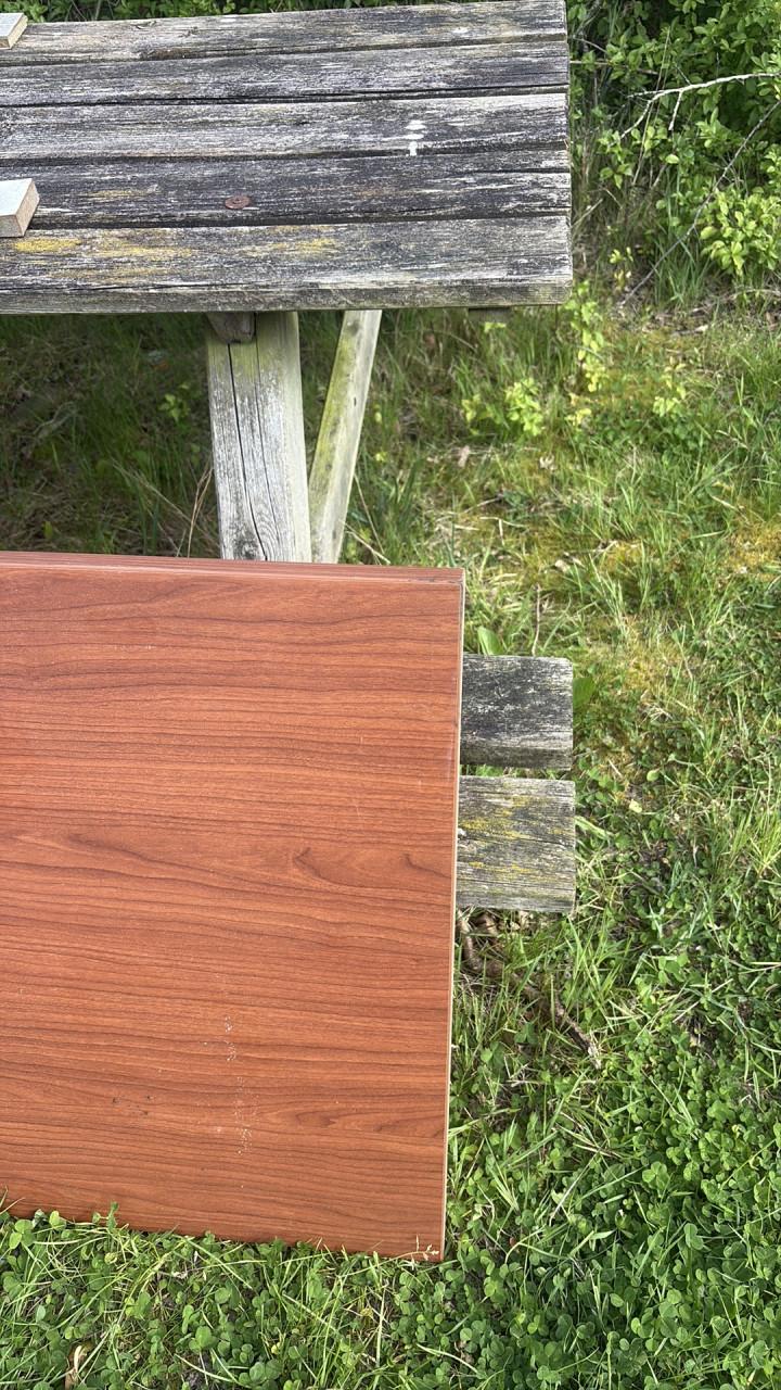 Houten plank bureau blad kemko