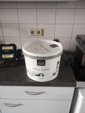 Nieuwe emmer later 10 liter