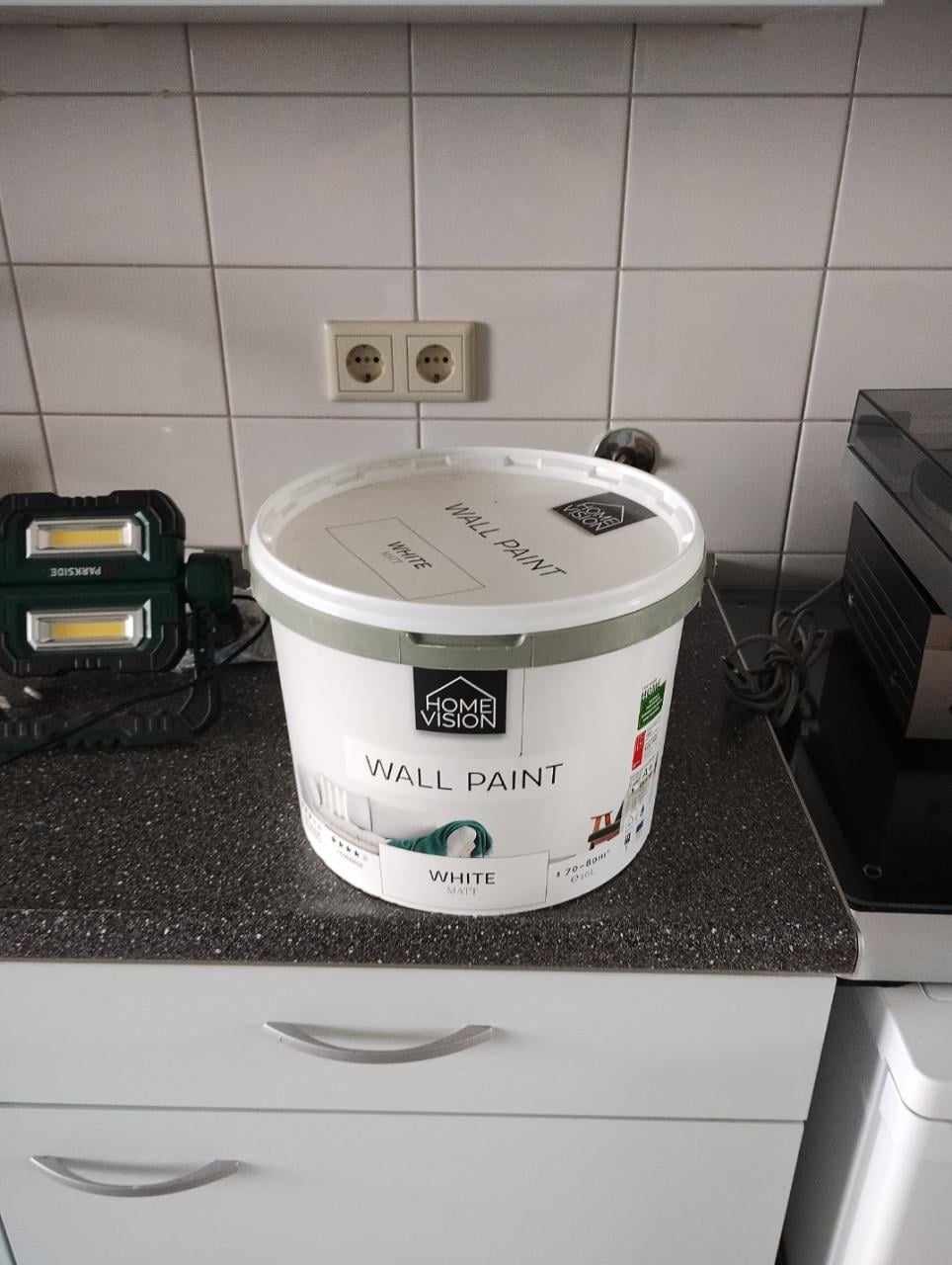 Nieuwe emmer later 10 liter