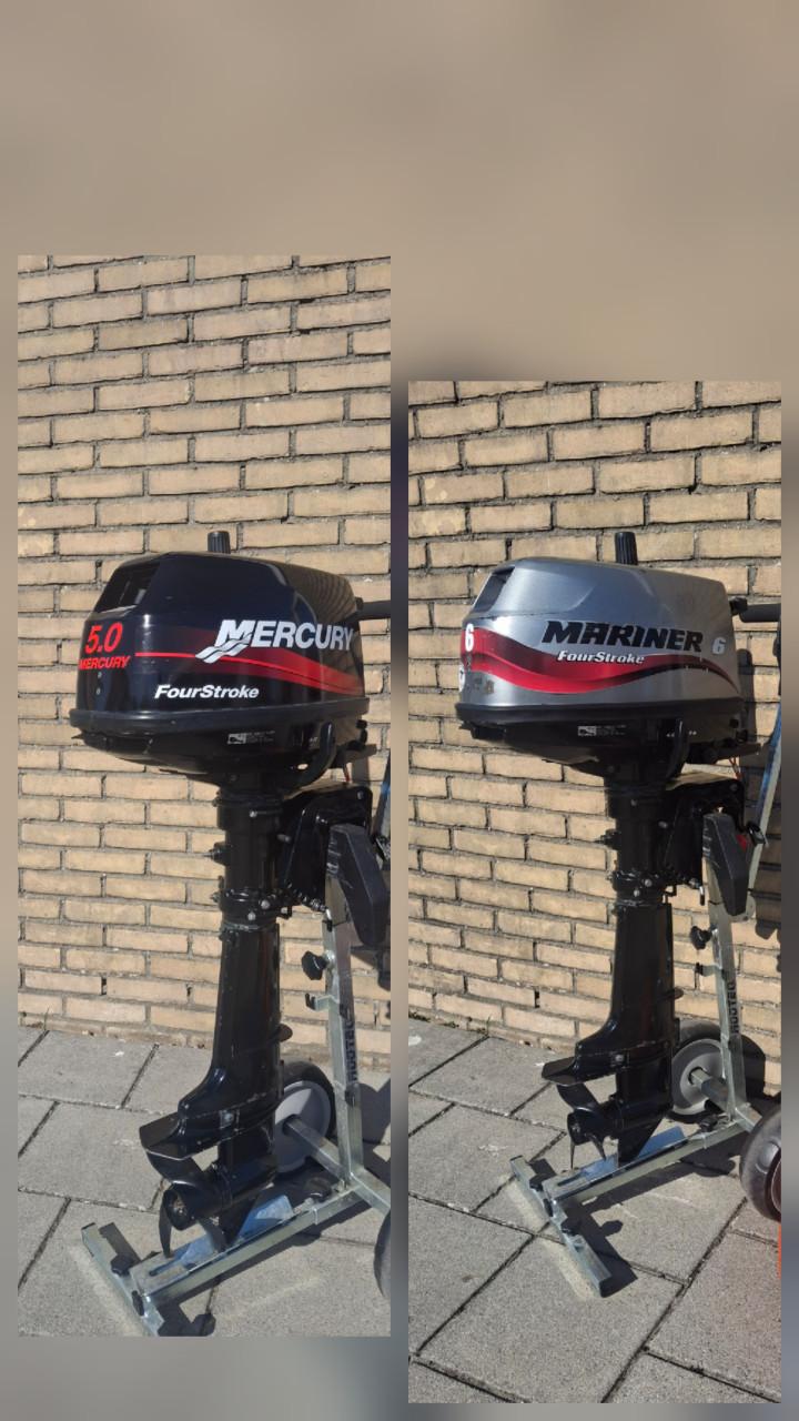 5pk en 6pk 4 takt Mercury Mariner buitenboordmotor kortstaart beurt gehad