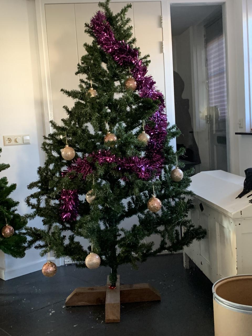 Kunst Kerstboom. Ong 2 meter