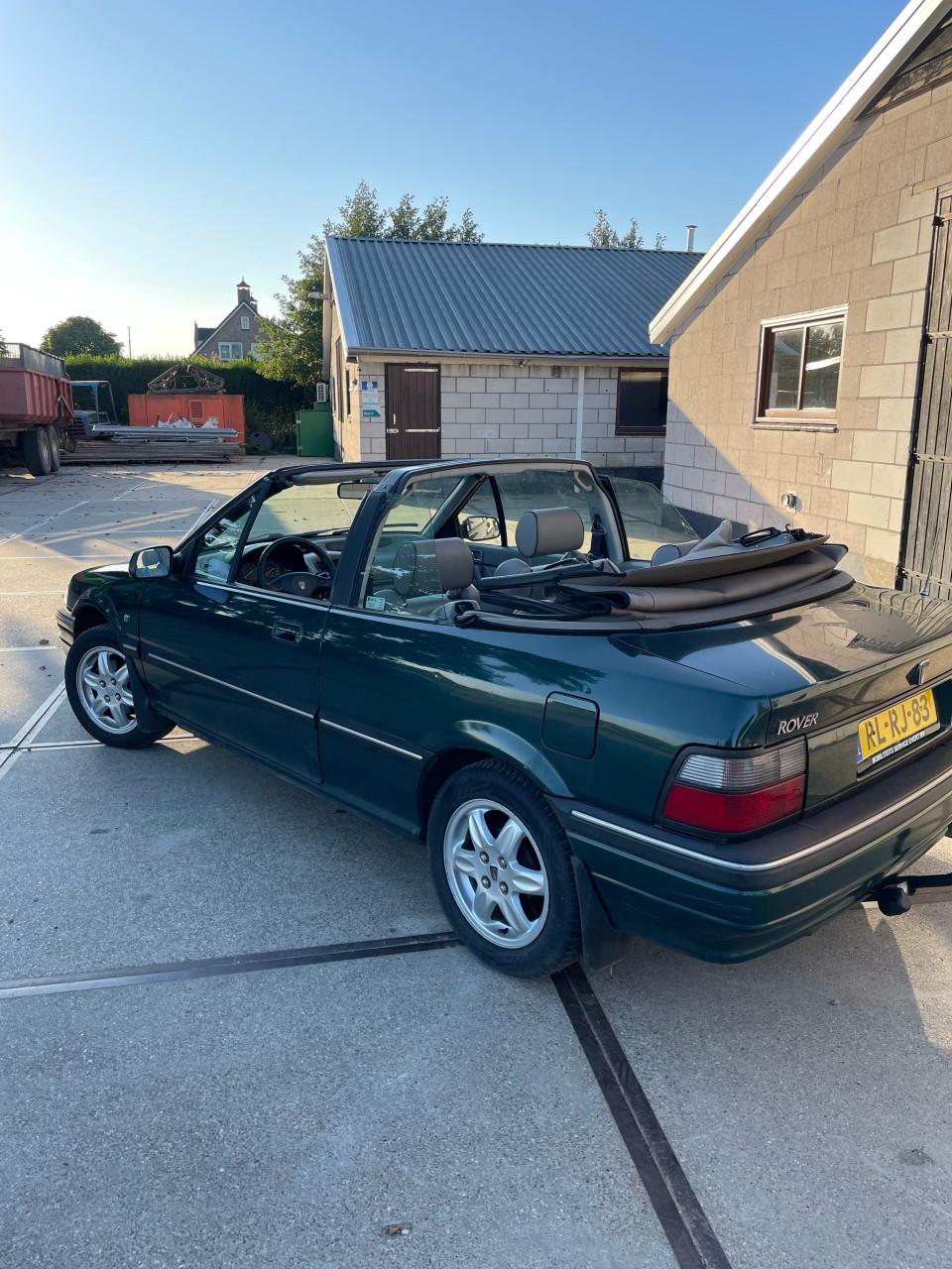 Rover 200-Serie 1.6 216 Cabrio 1997 Groen Neiuwe apk