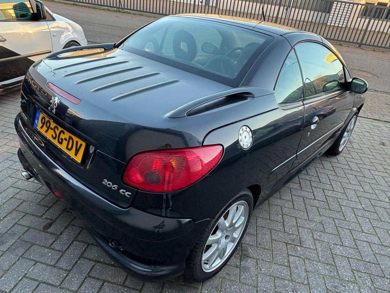 Peugeot 206 cabriolet 2.0 16v