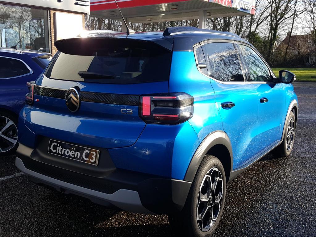 Citroen C3 new 1.2 100pk max zwart-dak apple carplay & android auto | navig