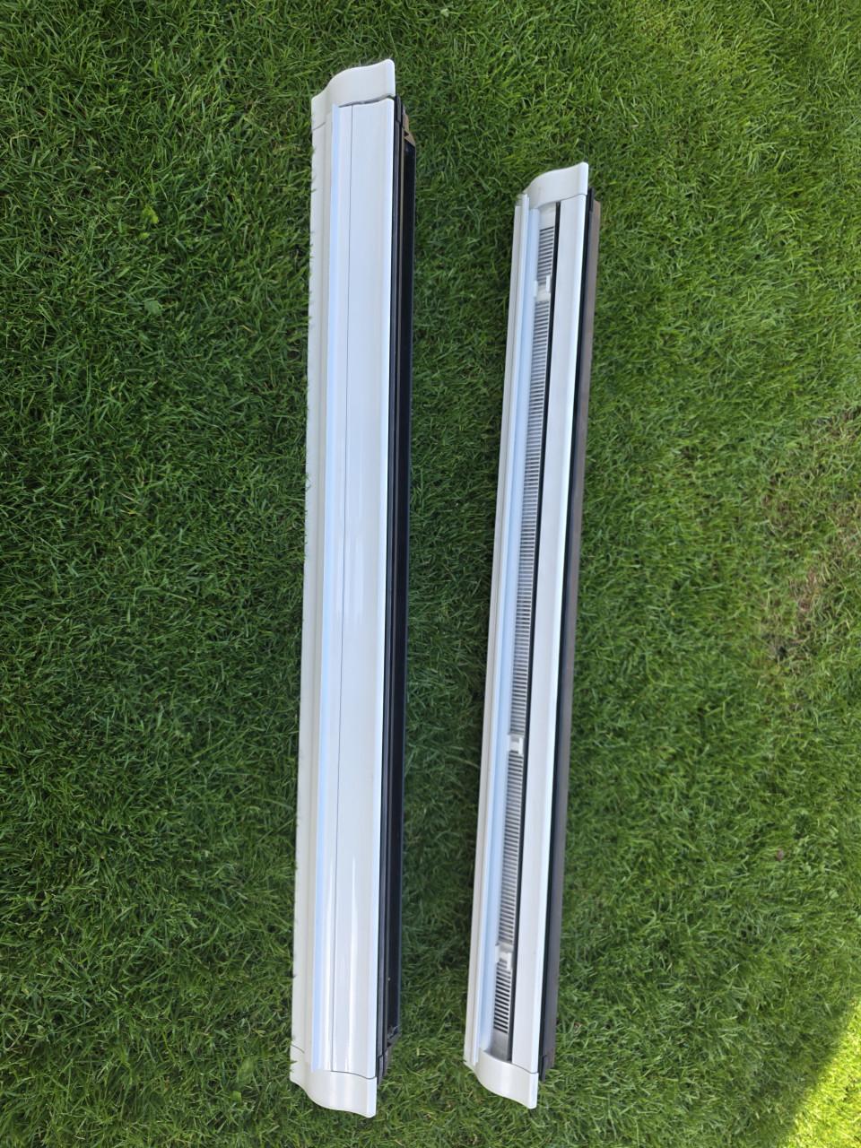 2 ventilatieroosters voor kozijn/raam