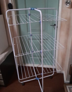 Nieuw droogrek geheel inklapbaar
