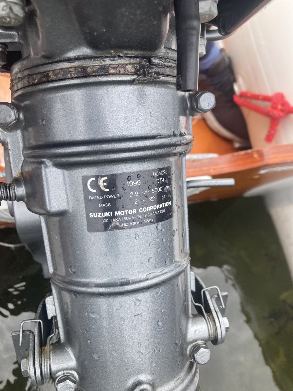 Suzuki DT 4, 2 takt 4 pk