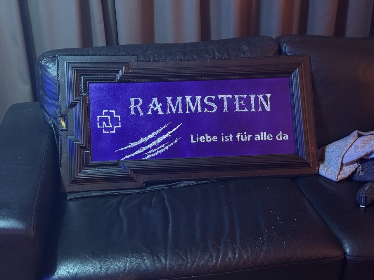 Rammstein artwork 90x50 cm