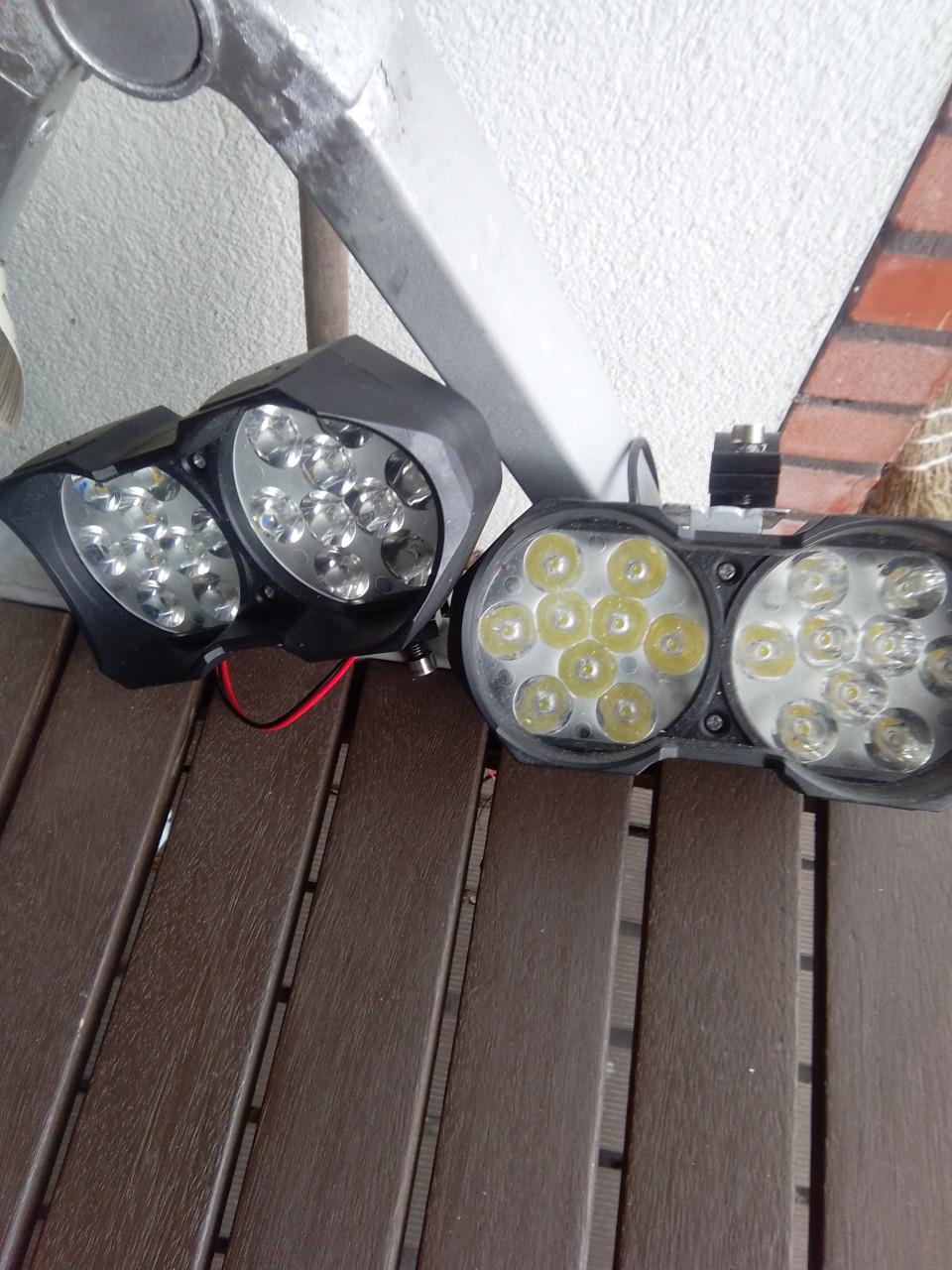 H4 verlichting nieuw voor op de motorfiets 12volt super
