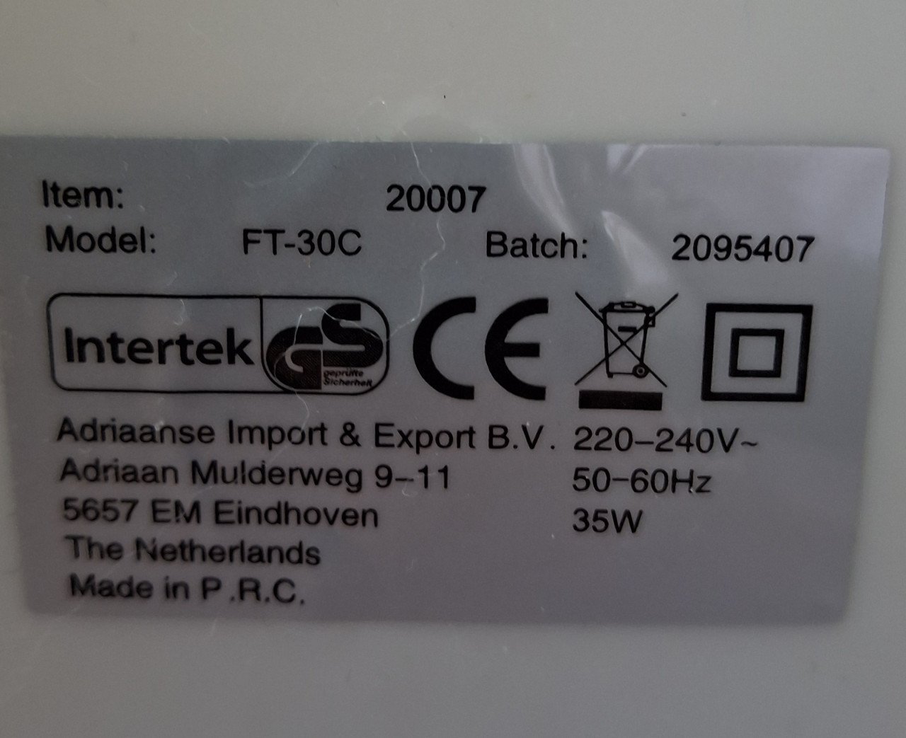 Ventilator