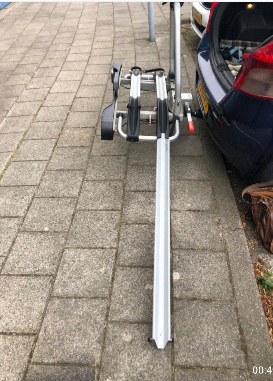 Oprijgoot voor fietsdrager