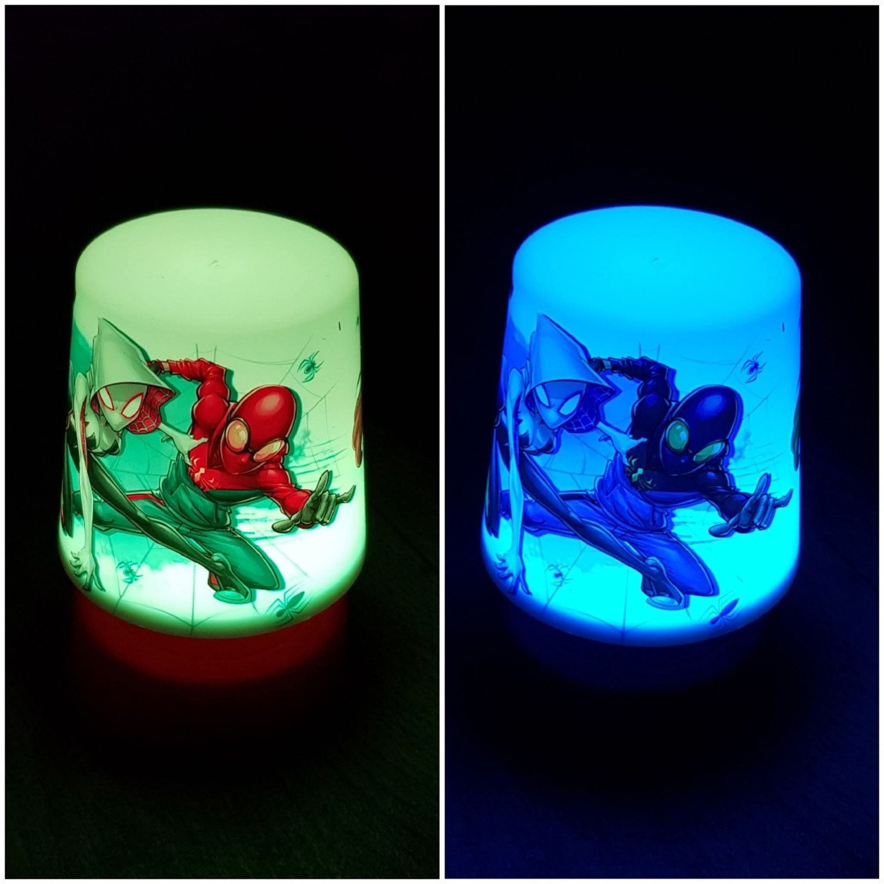 🎈Spiderman Push lampje