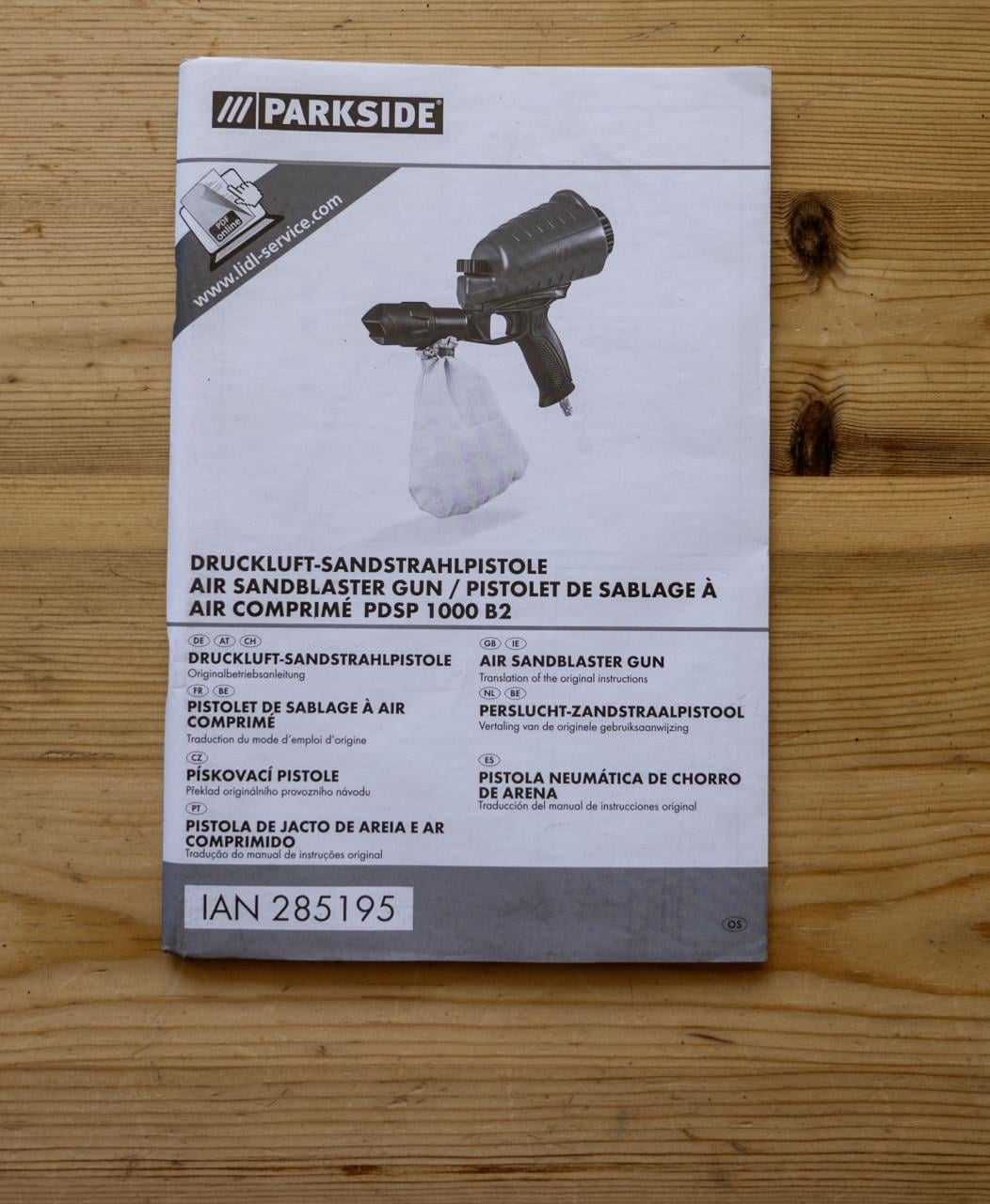 Te koop perslucht zandstraal pistool