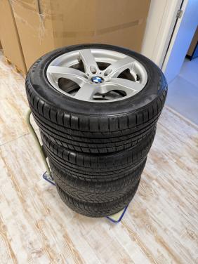 BMW 17 Inch velgen set wielen Winterbanden 5x120 225/55R17