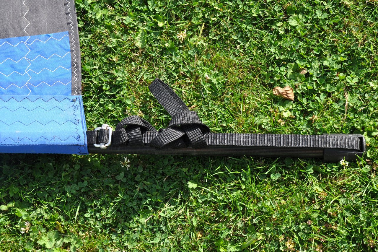 3.7m2 Naish Hokua complete tuigage