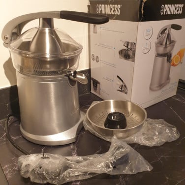 Nieuwe Princess Citrus Pers 300 watt van gegoten aluminium