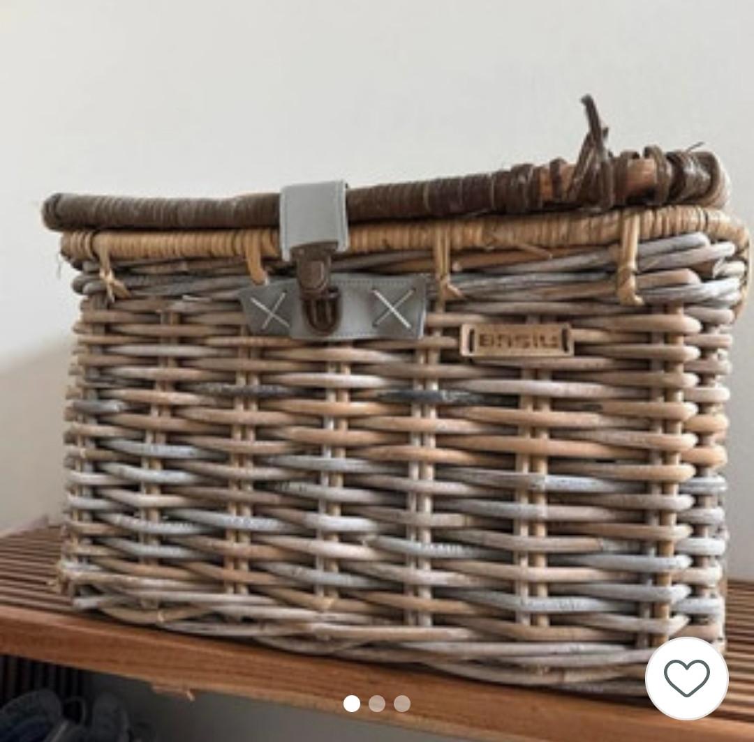 Prachtige stevige Basil fietsmand
