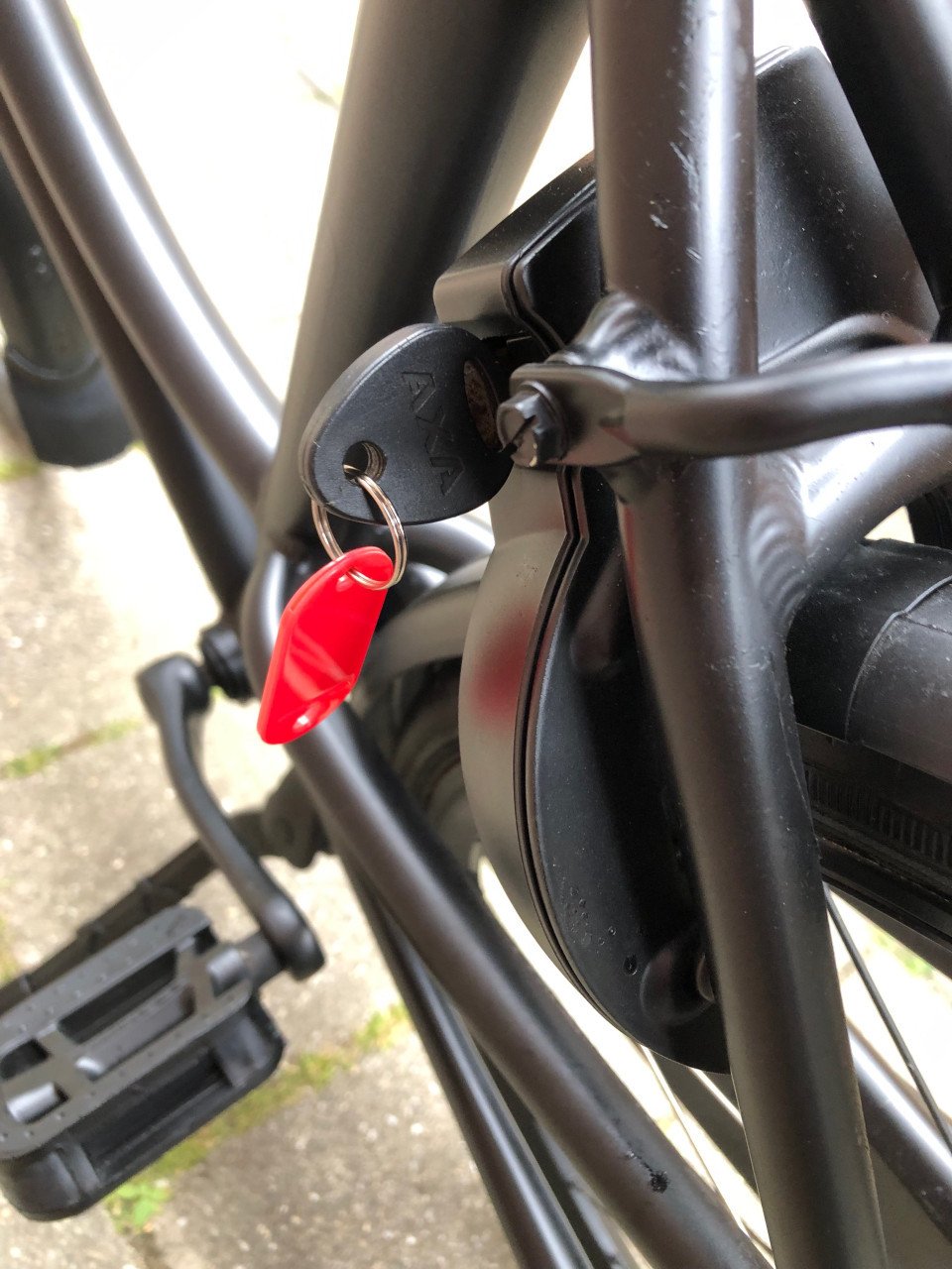 Damesfiets.