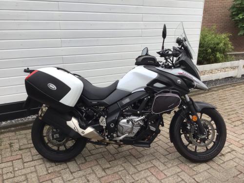 Suzuki v-strom 2017 kofferset en tomtom
