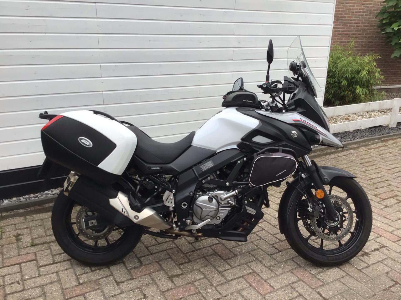 Suzuki v-strom 2017 kofferset en tomtom