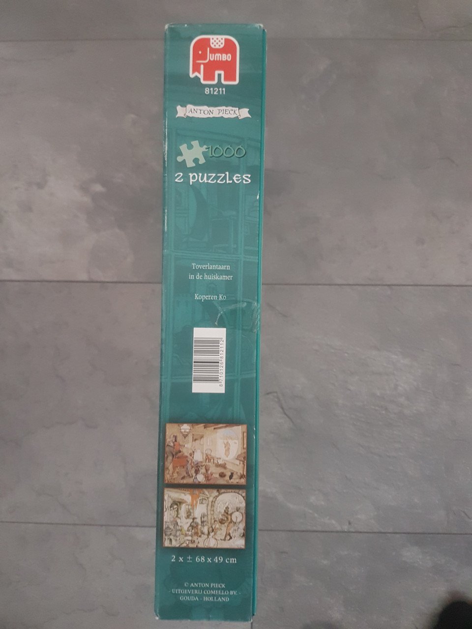 Jumbo puzzels Anton Pieck 4x1000 stukjes