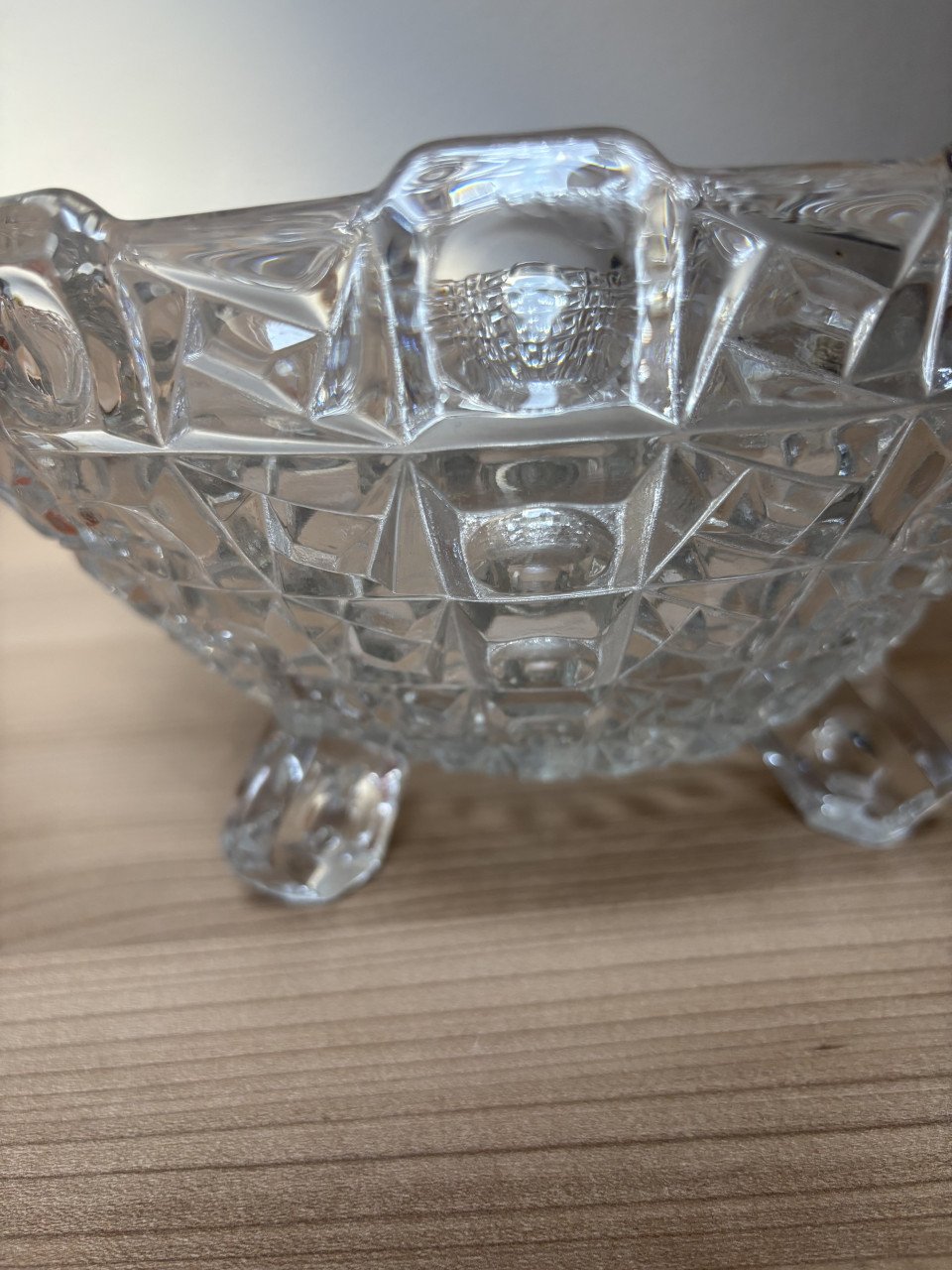 Glazen schaal 22x11 cm