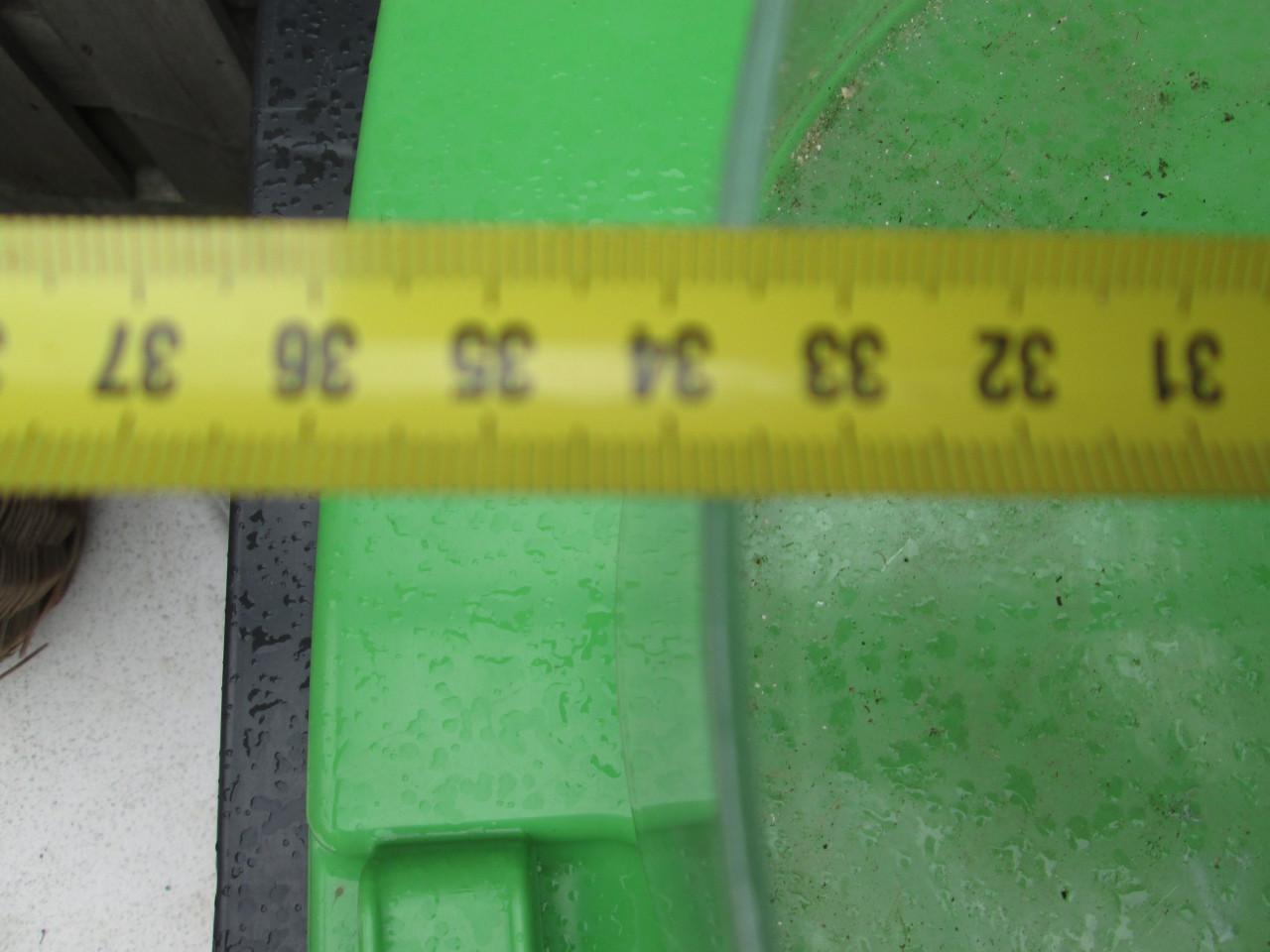 Grote ronde glazen schaal