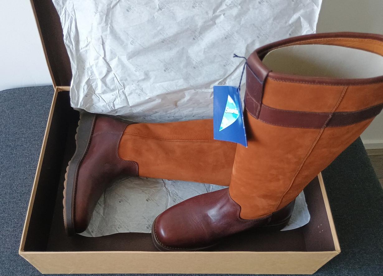 EXCLUSIEVE  -   LEDEREN all-weather boots - merk Magellan&Mulloy - maat 39