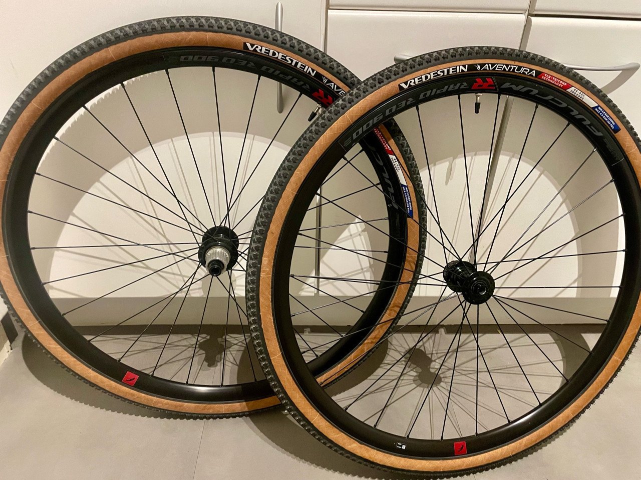 Gravel wielset Fulcrum Rapid Red 900