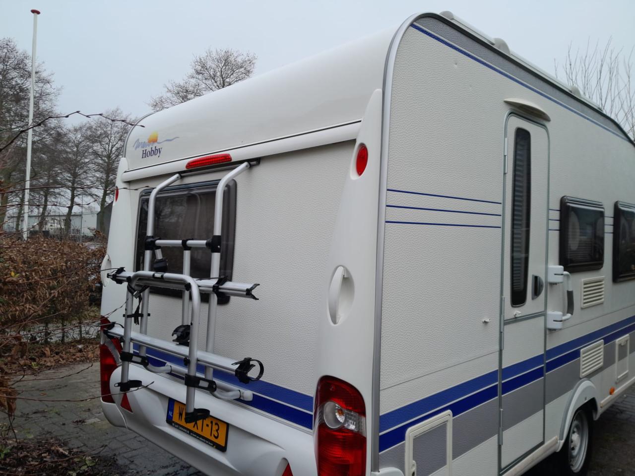 Prachtige caravan: Hobby 400SF de luxe